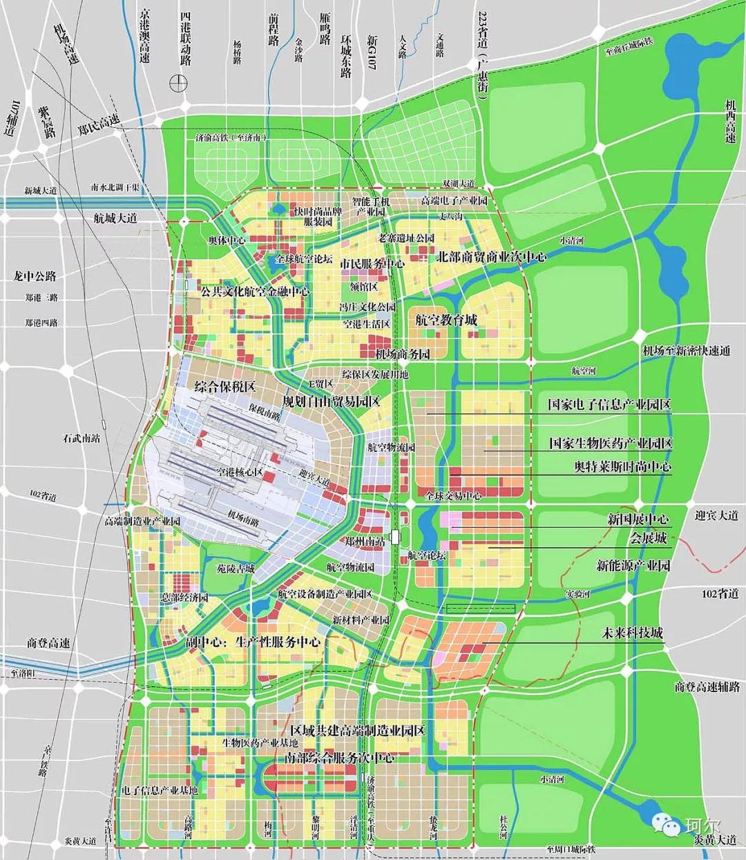 郑州航空港区最新地图概览，发展脉络与未来展望，郑州航空港区地图概览，发展脉络、现状与未来展望