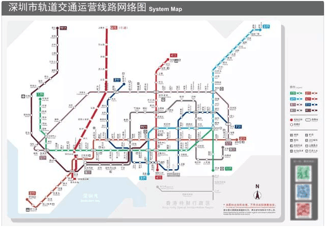 深圳地铁13号线最新线路图，深圳地铁13号线全新线路图出炉