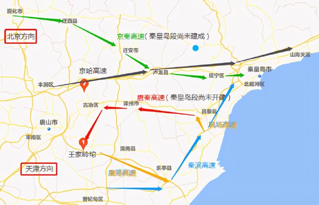 京秦二高速最新规划图,京秦二高速最新规划图高清，京秦二高速最新规划图高清版亮相