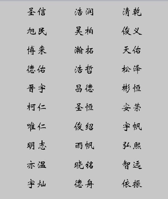 最新孩子名字大全，最新宝宝名字大全汇总