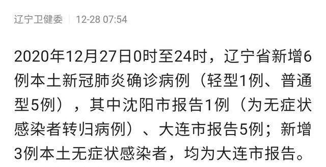 辽宁最新型肺炎病例，辽宁新型肺炎病例最新情况