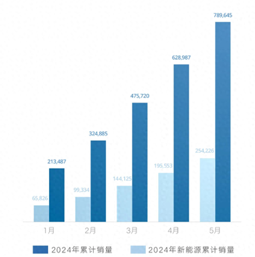 新能源汽车5月销量统计，新能源汽车五月销量报告揭秘，市场趋势与增长分析