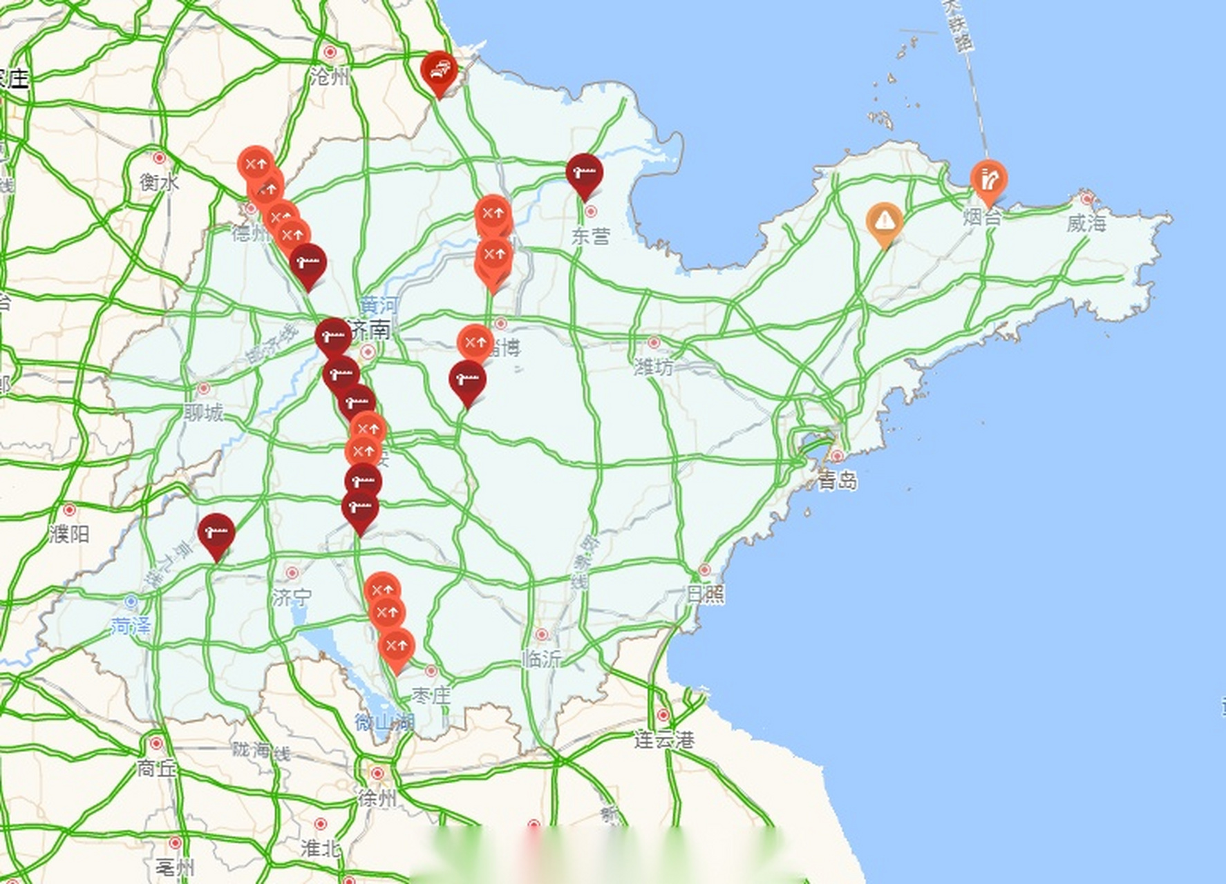 山东高速最新路况信息，山东高速最新路况实时更新