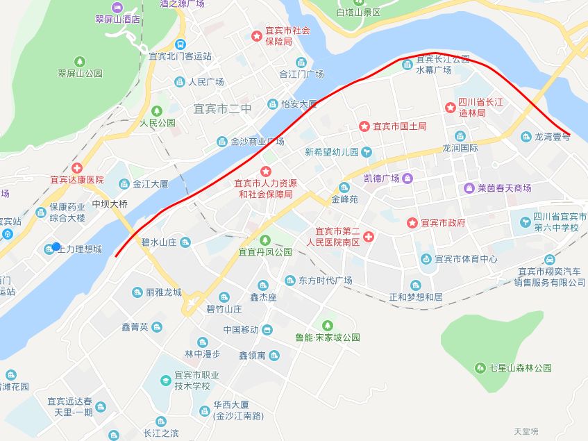 宜宾东部地图最新版，宜宾东部最新版地图全景呈现