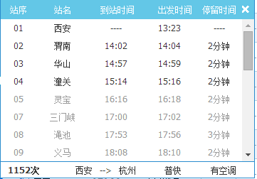 西安临时列车最新消息表，西安临时列车最新消息汇总